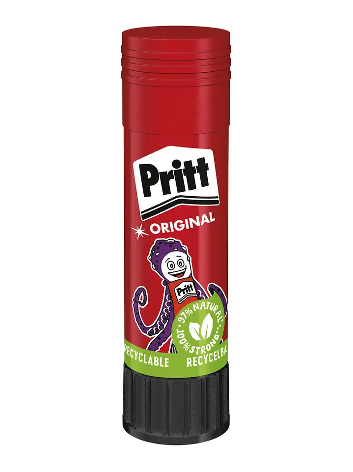 
The new limited-edition collectable Pritt character motifs aim to playfully educate children about the importance of sustainability and sustainable action.